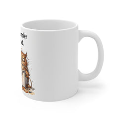 Currently Under Caffeinated Mug — Funny Coffee Owl Ceramic Mug