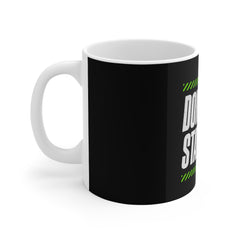 Motivational Coffee Mug - "Don't Quit Stay Fit" Gym Fitness Mug