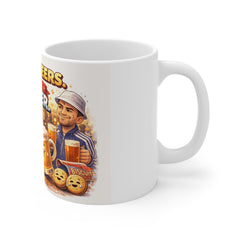 Blokes, Beers & Banter Mug — Funny Pub Coffee Cup Gift