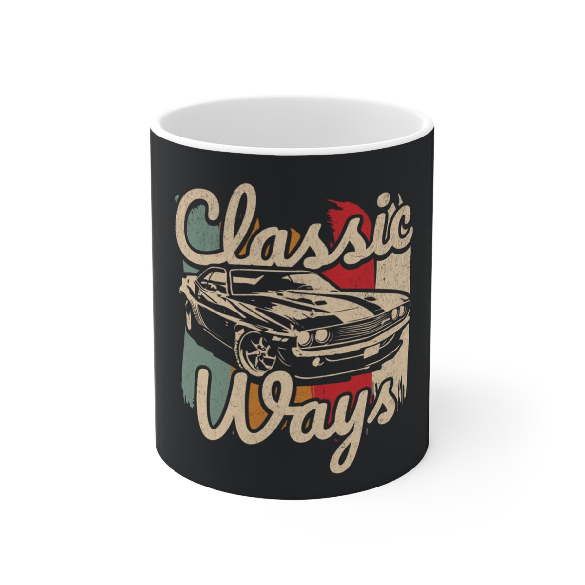 Classic Ways Muscle Car Mug – Retro Vintage Car Coffee Cup