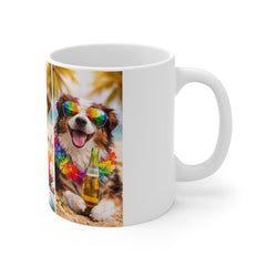 Pawsitive Vibes Only – Chill Dogs Beach Vibes Mug