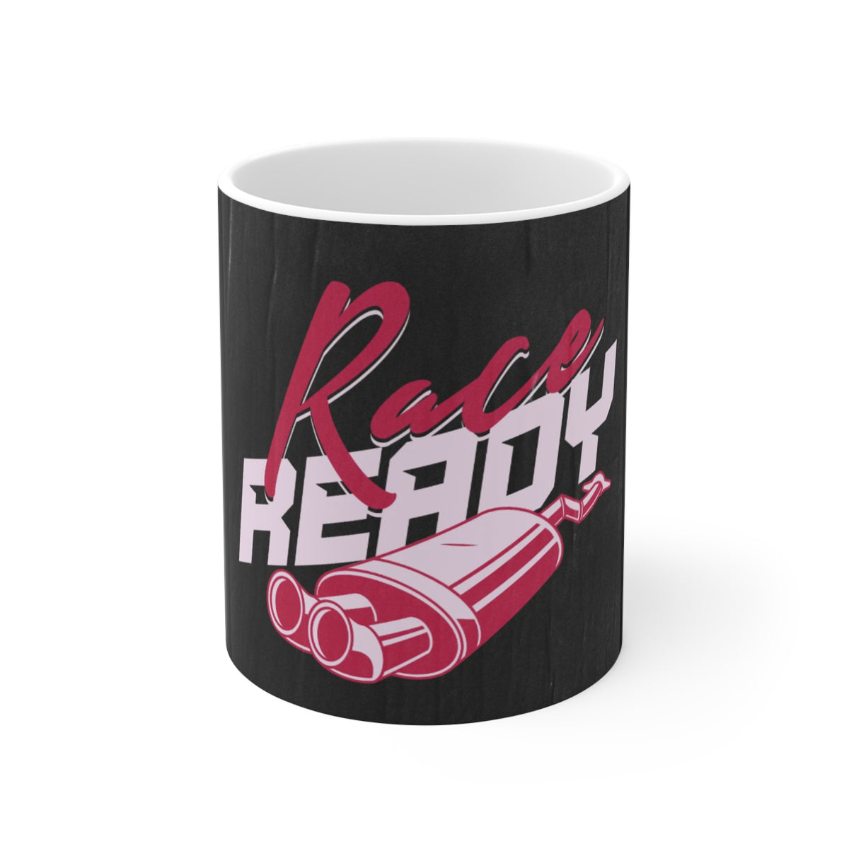 Race Ready Mug — Racing Exhaust Coffee Cup