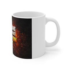 Motivational Mug — "Discipline Builds What Motivation Can't" 11oz Coffee Cup